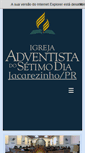 Mobile Screenshot of iasdjacarezinho.com